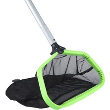 WaterFun Derin Tip Havuz Kepçesi Kalın Yeşil Çerçeveli Lüks Model