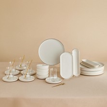 Emsan Komo 32 Parça 6 Kişilik Kahvaltı Takımı Gold