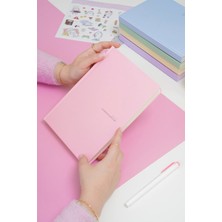 Matt Notebook Youna A5 Süresiz Planlayıcı Ajanda 15X21 cm - Dikey Tasarım – Pembe