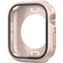 AktarMobile Apple Watch 10 46 mm Uyumlu Ekran Koruyucu 360° Kasa Koruma Tüm Gövde Kapak Ön Arka Darbe Emici