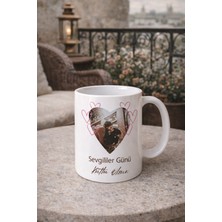 14 Şubat Sevgililer Günü Baskılı Kupa Bardağı - 7