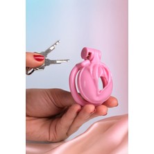 Femstar Pembe Sissy Chastity Cage Bekaret Esaret Kafesi Fantezi Penis Kilidi