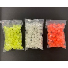 Özbience Sazan Silikon Boncuk Dip Yemi 10 mm 3'lü Set, Balıkçılık Malzemeleri