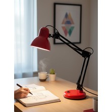 Renk Yapı Rüyası Akrobat Yaylı Ayarlanabilir 360 Derece Hareketli Çalışma Masa Lambası Mühendis Lambası