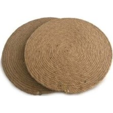 Akıllı Durak Dekoratif Modern 20 cm Hasır Nihale (491)