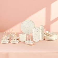 Emsan Lovin 32 Parça 6 Kişilik Kahvaltı Takımı Gold