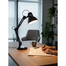 Renk Yapı Rüyası Akrobat Yaylı Ayarlanabilir 360 Derece Hareketli Çalışma Masa Lambası Mühendis Lambası