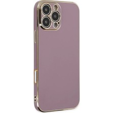 Iphone 16 Pro Max Kılıf Volet Silikon - Mor