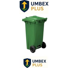 Umbex Tıbbı Atık Plastik Çöp Konteyneri 120 Litre Konteyner - A Isıya Karşı Dayanıklı-