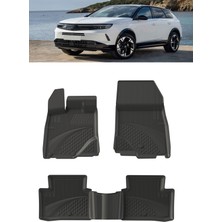 Sahler Opel Grandland 1.6 Plug In Hybrit 2025 ve Sonrası  4.5d Havuzlu Paspas Siyah