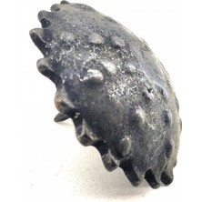 Marsilyan Antika Tarz Dekoratif Pirinç Yıldız Kabara - 42 Mm, Oksit