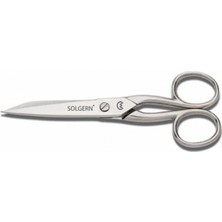 Marsilyan Solgern M-218 Sivri Uçlu Iplik Temizleme Makası No: 5,5 Inç / 13,97 cm - Nikel Kaplama