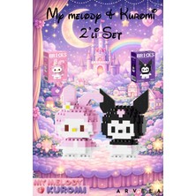 Arvela My Melody&kuromi 2'li Set Bricks