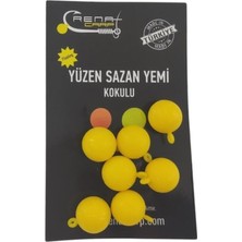 Özbience Yüzen Sazan Yemi, Özel Kokulu, Koyu Sarı, Pop-Up, Balıkçılık Malzemesi