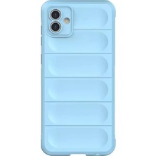 Samsung Galaxy A05 Kılıf Optimum Silikon - Sky Blue