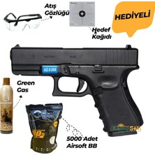 We Glock 19 Gen4 Blowbackli Airsoft Tabanca 6mm (Ful Set )