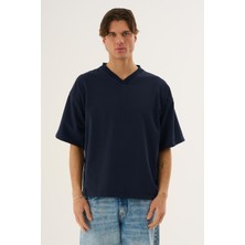 Relaxed Fit Yaka T-Shirt