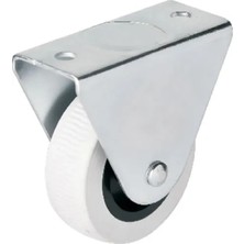 Marsilyan Hts 105 - 50 mm Sabit Gri Pvc Teker 4 Adet