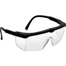 Tam Korumalı Şeffaf Ayarlı Çapak Laboratuvar Gözlüğü