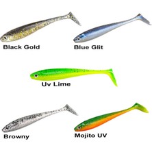 Özbience 9cm Panik Shad Silikon Yem, Balık Avı Için Yüksek Performans