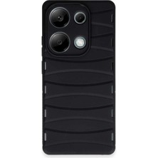 Xiaomi Redmi Note 13 Pro 4g Kılıf Bibercas Silikon Kapak - Siyah