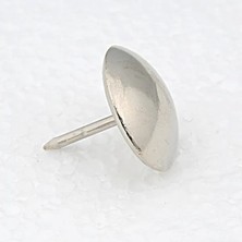 Marsilyan Febko Kısa Çivili Gümüş Nikel Kabara Raptiye 6,5 mm - 1000 Adet