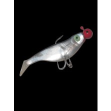 Özbience Canlı Gümüş Balığı Sahtesi, 10 Cm, 22 G, Spin At Çek Yemi