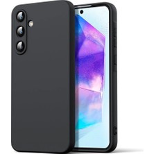 Samsung Galaxy A16 5g Kılıf Nano Içi Kadife Silikon - Siyah