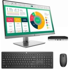 Hp Work Center Elitedesk 800 G5 İ7-8700T 16GB 512GB 23.8 W11PRO + Office 2024