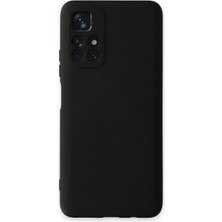 Xiaomi Redmi Note 11T Kılıf Nano Içi Kadife Silikon - Siyah