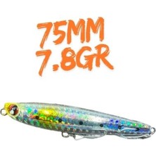 Özbience Shadow Rise Topwater 75 mm 7.8 gr Su Üstü Maket Balık C034