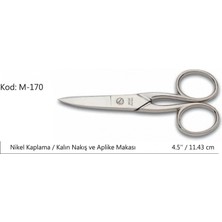 Marsilyan Rose Europe Kalın Nakış Makası Süper Kalite No:4.5 11,43 cm