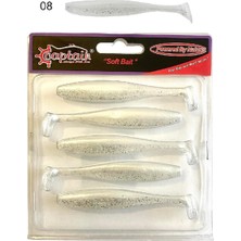 Özbience Soft Silikon Levrek Yemleri, 10CM, 4.7gr, 5'li Paket No:8