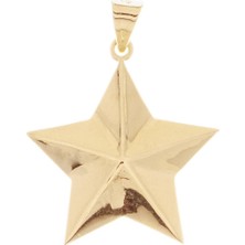 Hakan Mücevherat Yıldız 14 Ayar Kolye Ucu