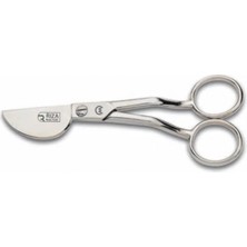 Marsilyan Rıza M-213 Dokumacı Ponpon Makası No: 6 Inç / 15,24 cm - Nikel Kaplama