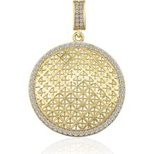 Hakan Mücevherat Yaşam Ağacı Kolye Ucu 14 Ayar Altın