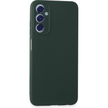 Samsung Galaxy A05S Kılıf First Silikon - Koyu Yeşil