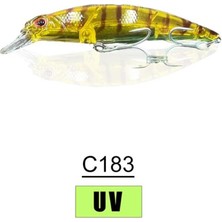 Özbience 7 cm Tetis Sinking Maket Yem, 9.6 Gr, Balık Avı Takımı