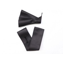 İnura Global Tüm Araçlara Uyumlu Direksiyon Kılıfı ve Vites Körüğü Siyah Vinil