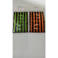 Özbience Renkli 5'li Ipeği Set, Glowlu Zargana, Turuncu ve Yeşil Seçeneklerle