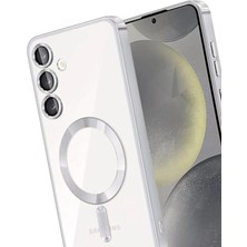 Platin Store Pilatin  Samsung Galaxy A16 5g Kross Magneticsafe Kapak - Gümüş Zeyd