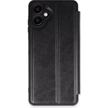 Samsung Galaxy A07 4g Flip Cover - Siyah