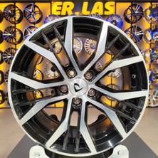 Bk Jant 4 Adet BK-713 7*16 5*100 ET35 57,1 Black Machıned Jant (Takım)