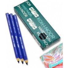 Koh-I Noor Jumbo Coloured Pencil 3370 Dark Mavi
