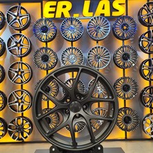 R1 Jant 4 Adet R1-229 9*18 5*112 ET40 73,1 Mat Black Jant (Takım)