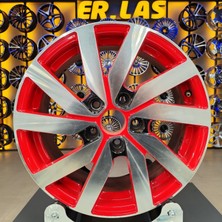 Tork Jant 4 Adet TORK-7650 6,5*16 5*112 ET45 57,1 Red Mack Jant (Takım)