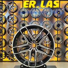 Stw  Jant 4 Adet STW-824 8*18 5*112 ET45 66,6b Black Mack Jant (Takım)