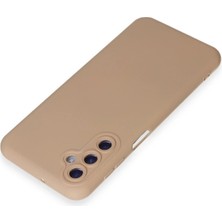 Platin Store Pilatin  Samsung Galaxy M14 5g Kılıf Nano Içi Kadife Silikon - Pudra Zeyd