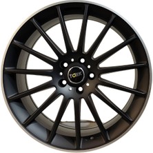Tork Jant 4 Adet TORK-4818 8*19 5*112 ET43 66.6 Mat.black Jant (Takım)