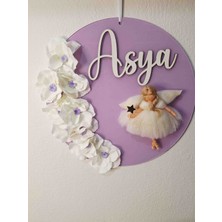 Seka Pleksi Peri Kızlı Kapı Süsü 30 cm